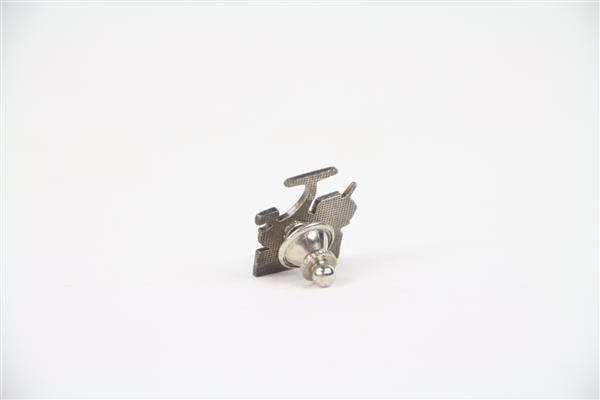 Grote foto metalen speld kleding heren truien en vesten