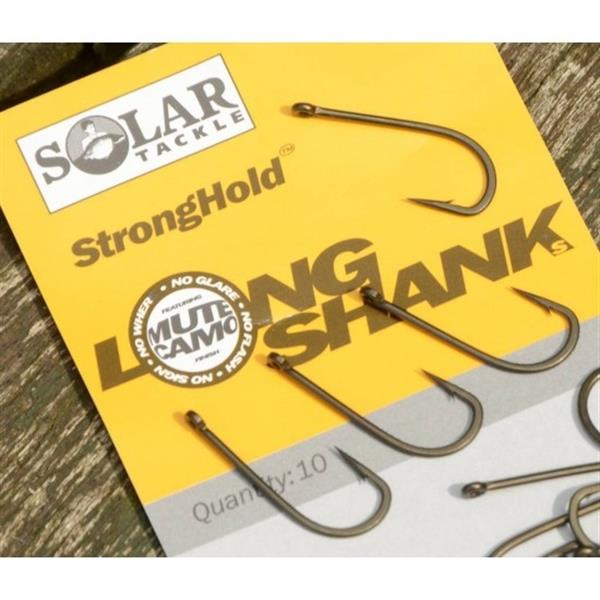 Grote foto solar stronghold longshank 10 st haken sport en fitness vissport