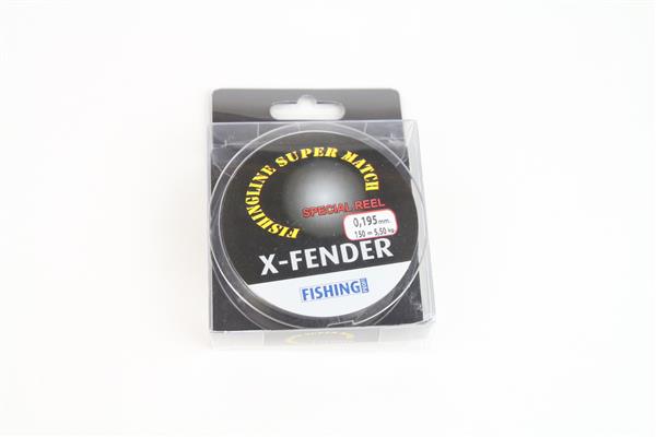 Grote foto x fender special reel 150m nylon vislijn 0.195 mm 5 5 kg sport en fitness vissport