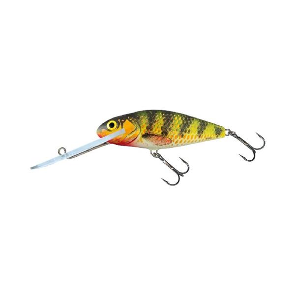 Grote foto salmo perch floating sdr 12 cm plug holographic perch sport en fitness vissport