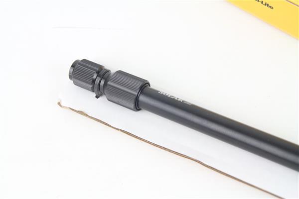 Grote foto solar aluminum travel lite bankstick 50cm sport en fitness vissport