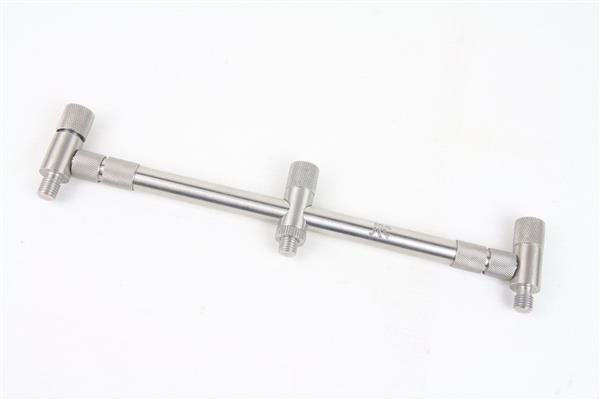 Grote foto jrc rvs goalpost adjustable 3 rod buzzerbar sport en fitness vissport