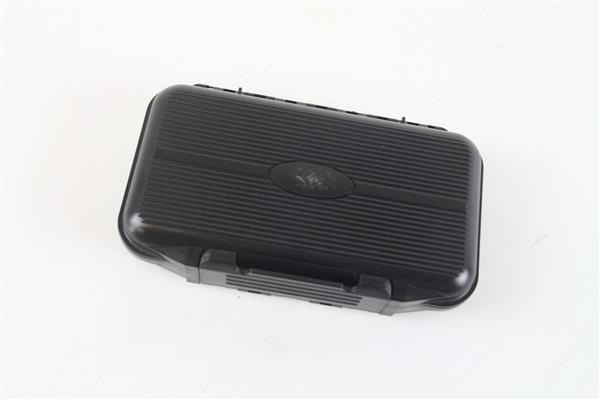 Grote foto black fly box deluxe gevuld met ruim 75 kleine vliegen sport en fitness vissport