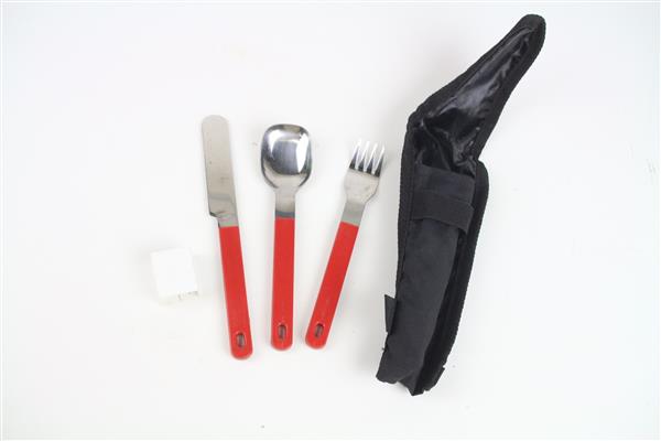 Grote foto bestek set van 3 sport en fitness vissport
