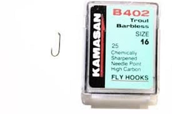 Grote foto kamasan b401 trout whisker barb 25 st vlieghaken sport en fitness vissport