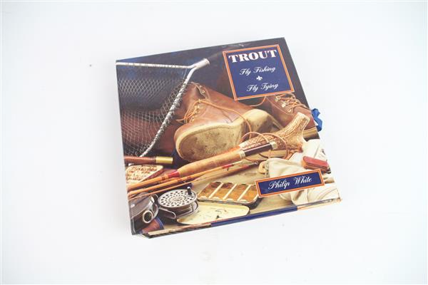 Grote foto trout fly fishing fly tying philip white boek sport en fitness vissport