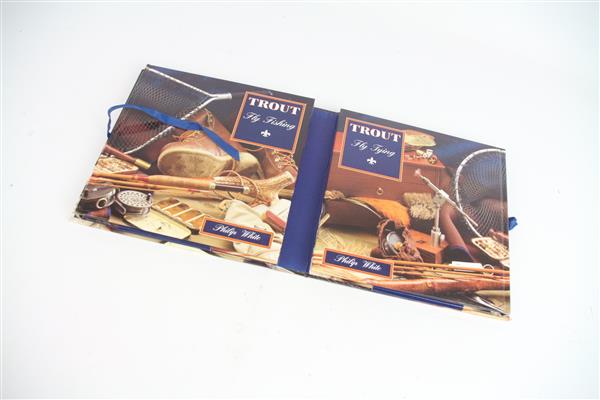 Grote foto trout fly fishing fly tying philip white boek sport en fitness vissport