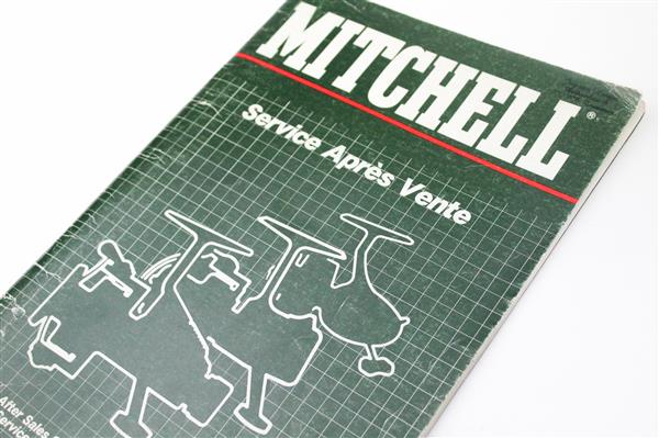 Grote foto mitchell after sales service 1984 service apres vente kundendienstkatalog sport en fitness vissport
