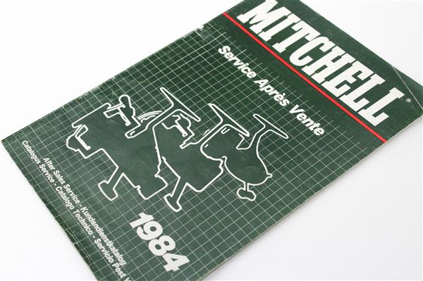 Grote foto mitchell after sales service 1984 service apres vente kundendienstkatalog sport en fitness vissport