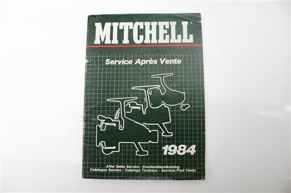Grote foto mitchell after sales service 1984 service apres vente kundendienstkatalog sport en fitness vissport