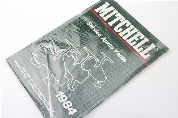 Grote foto mitchell after sales service 1984 service apres vente kundendienstkatalog sport en fitness vissport