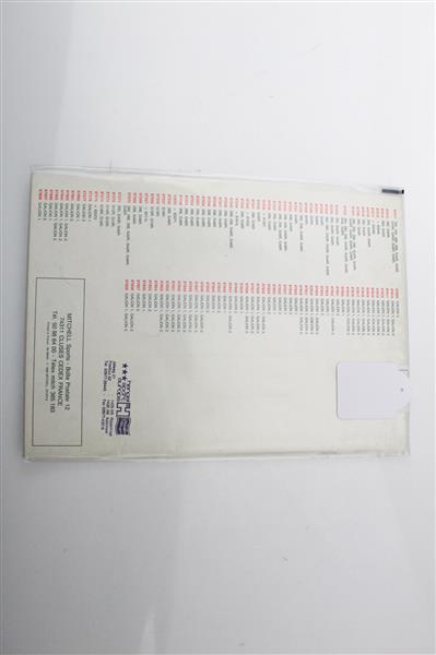 Grote foto mitchell service catalogus 1990 service apres vente after sales service sport en fitness vissport