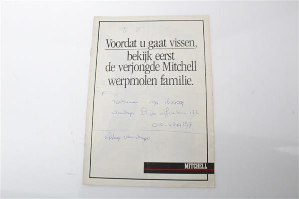 Grote foto mitchell folder sport en fitness vissport