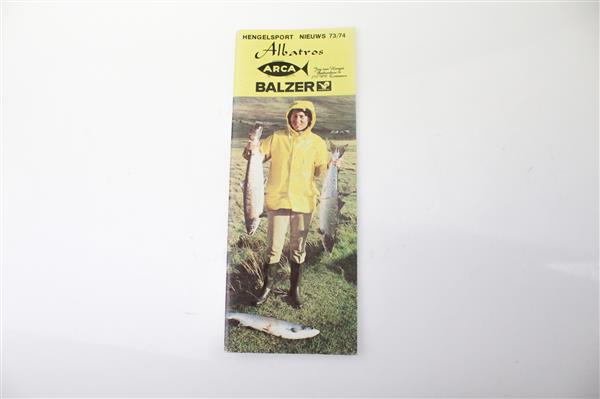 Grote foto albatros arca balzer catalogus folder hengelsport nieuws 73 74 albatros galion folder sport en fitness vissport