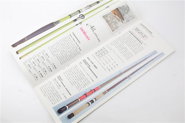 Grote foto albatros arca balzer catalogus folder hengelsport nieuws 73 74 albatros galion folder sport en fitness vissport