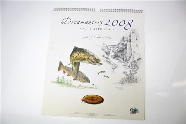 Grote foto dreamwaters 2008 flyfishing gallery kalender sport en fitness vissport