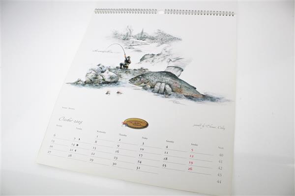 Grote foto dreamwaters 2008 flyfishing gallery kalender sport en fitness vissport