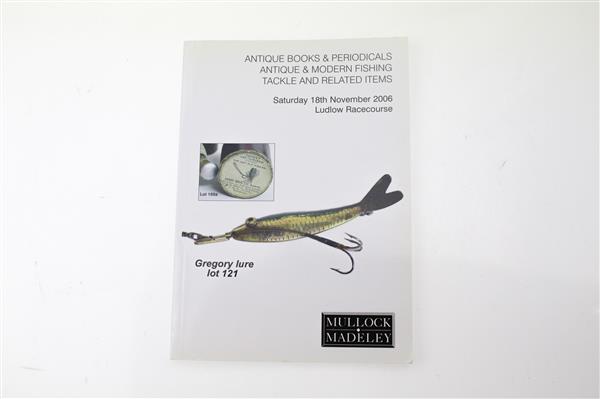 Grote foto mullock madeley antique modern fishing tackle veiligingboek 22nd march 2009 sport en fitness vissport