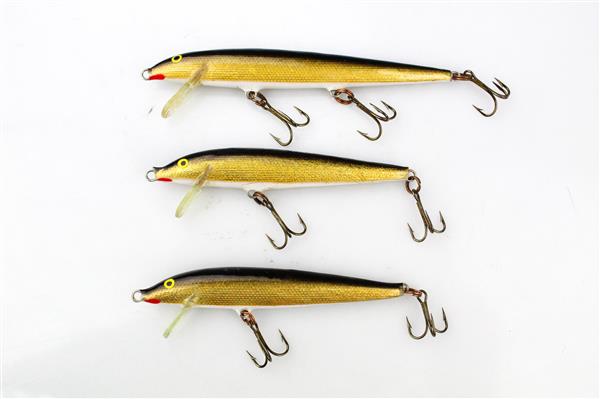 Grote foto rapala original wobbler floating 9 en 11 cm g set van 3 pluggen sport en fitness vissport