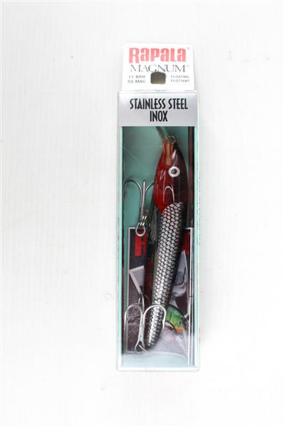 Grote foto rapala magnum brh ss mag black red head 11 cm 15 gr plug sport en fitness vissport
