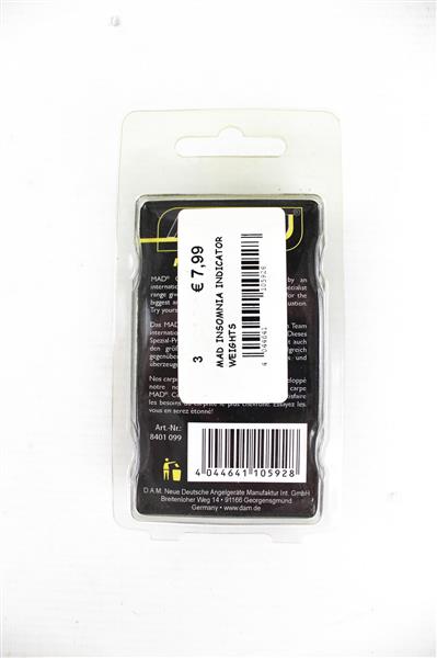 Grote foto mad insomnia 2x 5 gr 2x 10 gr sport en fitness vissport