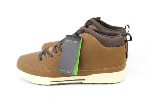 Grote foto korda all weather mid trainers tan ivory shoes maat 47 5 visschoenen kleding heren schoenen