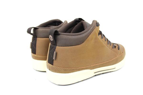 Grote foto korda all weather mid trainers tan ivory shoes maat 47 5 visschoenen kleding heren schoenen