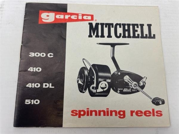 Grote foto garcia mitchell spinning reels 300c 410 410 dl 510 folder sport en fitness vissport