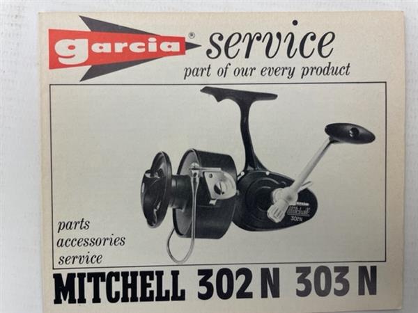 Grote foto garcia service boekje van mitchell 302 n 303 n molen sport en fitness vissport