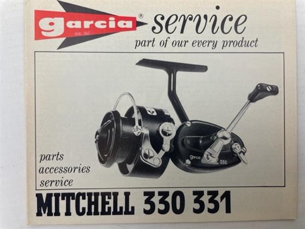 Grote foto garcia service boekje van mitchell 330 331 molen sport en fitness vissport