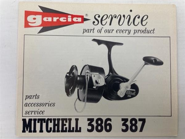 Grote foto garcia service boekje van mitchell 386 387 molen sport en fitness vissport