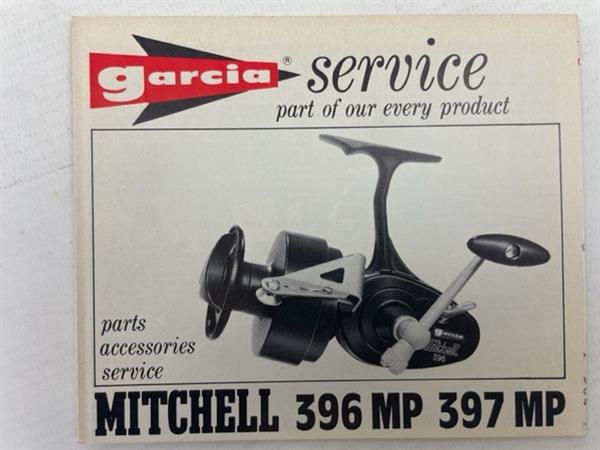 Grote foto garcia service boekje van mitchell 396 mp 397 mp molen sport en fitness vissport