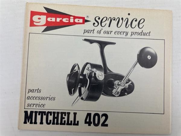 Grote foto garcia service boekje van mitchell 402 molen sport en fitness vissport