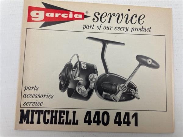 Grote foto garcia service boekje van mitchell 440 441 molen sport en fitness vissport