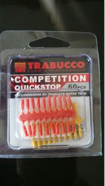 Grote foto trabucco competition quickstop 60 stuks sport en fitness vissport