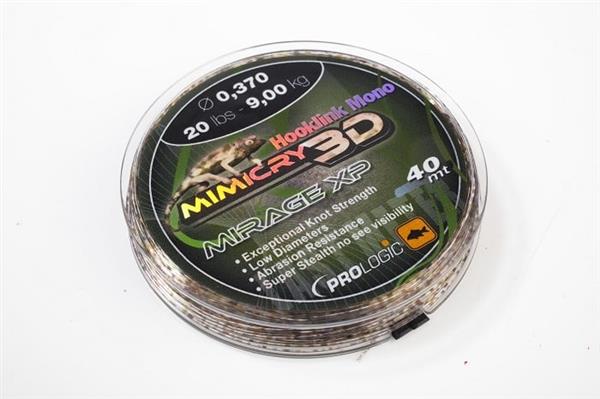 Grote foto prologic hooklink mono mimicry 3d 30 lb 0.459 mm 35 m nylon onderlijn sport en fitness vissport