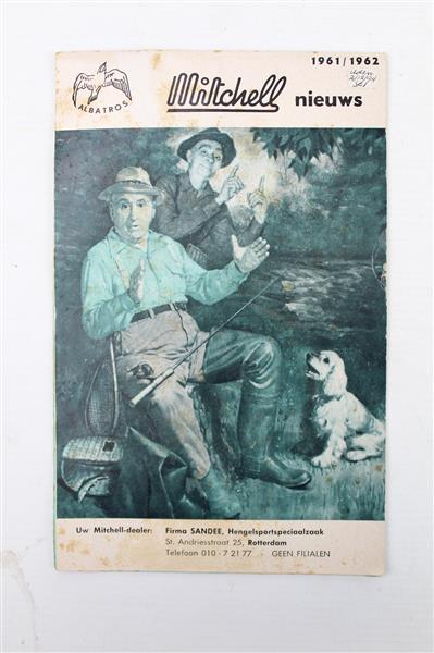 Grote foto vintage albatros mitchell nieuws 1961 1962 catalogus sport en fitness vissport
