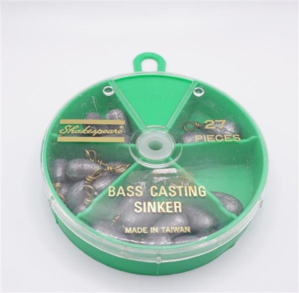 Grote foto shakespeare bass casting sinker lood sport en fitness vissport
