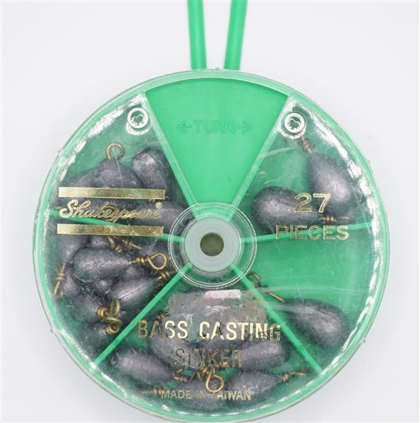 Grote foto shakespeare bass casting sinker lood sport en fitness vissport