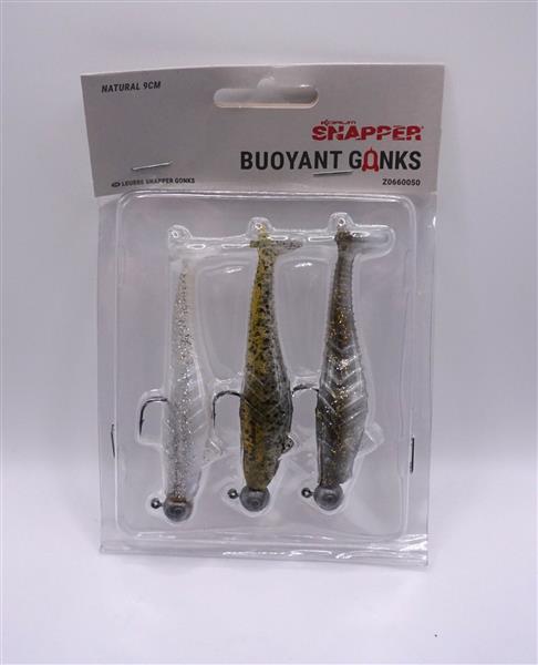 Grote foto korum snapper buoyant gonks 9 cm shads kunstaas natural sport en fitness vissport