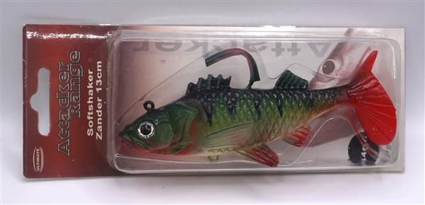 Grote foto ultimate swimbait softhaker 13 cm 84 gr perch sport en fitness vissport