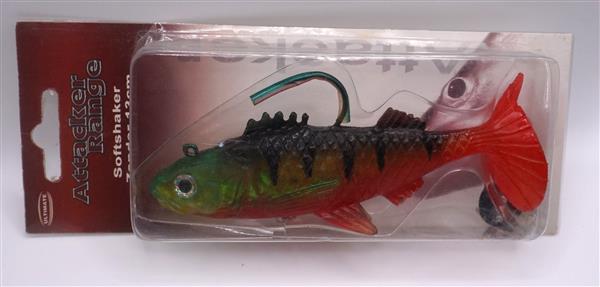 Grote foto ultimate swimbait softhaker 13 cm 84 gr perch sport en fitness vissport