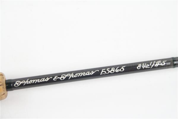 Grote foto thomas thomas es865 8 5 ft 5 2 delig vliegvishengel sport en fitness vissport