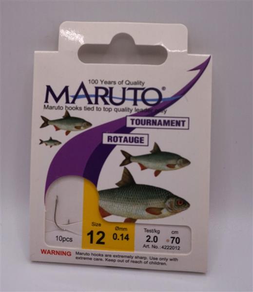 Grote foto maruto leader 70cm onderlijn size 12 sport en fitness vissport