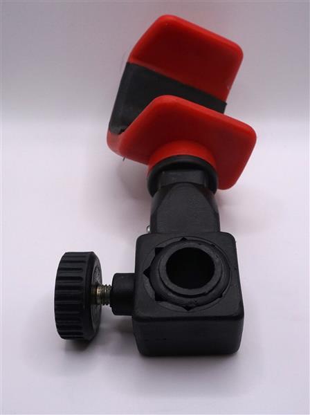 Grote foto hengelsteun rood sport en fitness vissport