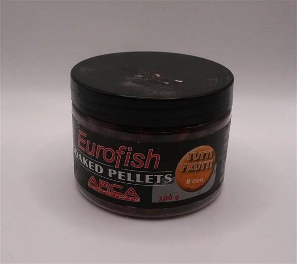 Grote foto arca eurofish soaked pellets 8 mm tutti fruiti sport en fitness vissport