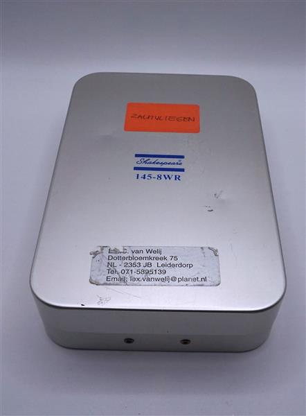 Grote foto shakespeare fly box silver sport en fitness vissport