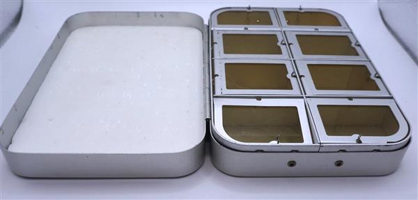 Grote foto shakespeare fly box silver sport en fitness vissport