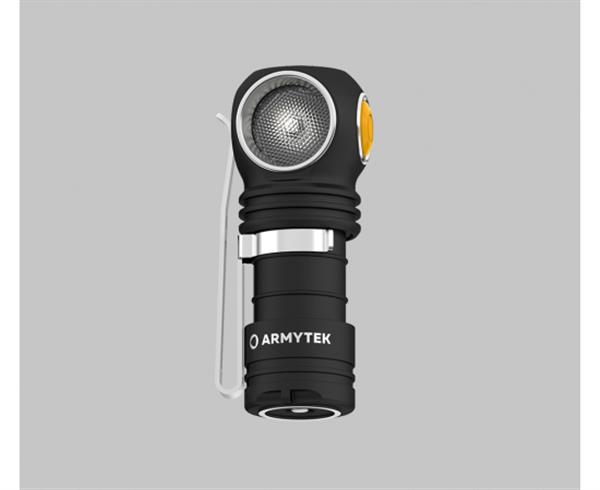 Grote foto armytek wizard c1 pro magnet usb hoofdlamp zaklamp led oplaadbaar 1000 lumen sport en fitness vissport