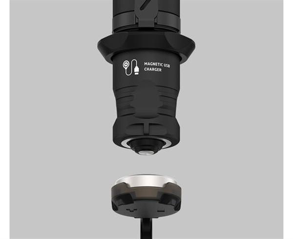 Grote foto armytek predator pro magnet usb zaklamp 1500 lumen sport en fitness vissport